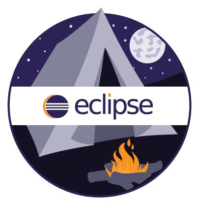 Eclipse logo, icon version, on a transparent background