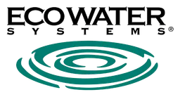 Ecowater logo, horizontal version, on a transparent background