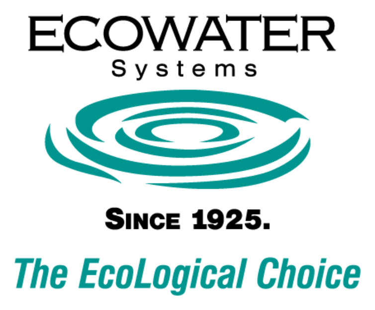 Ecowater logo on a transparent background