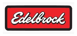 Edelbrock logo, horizontal version, on a transparent background