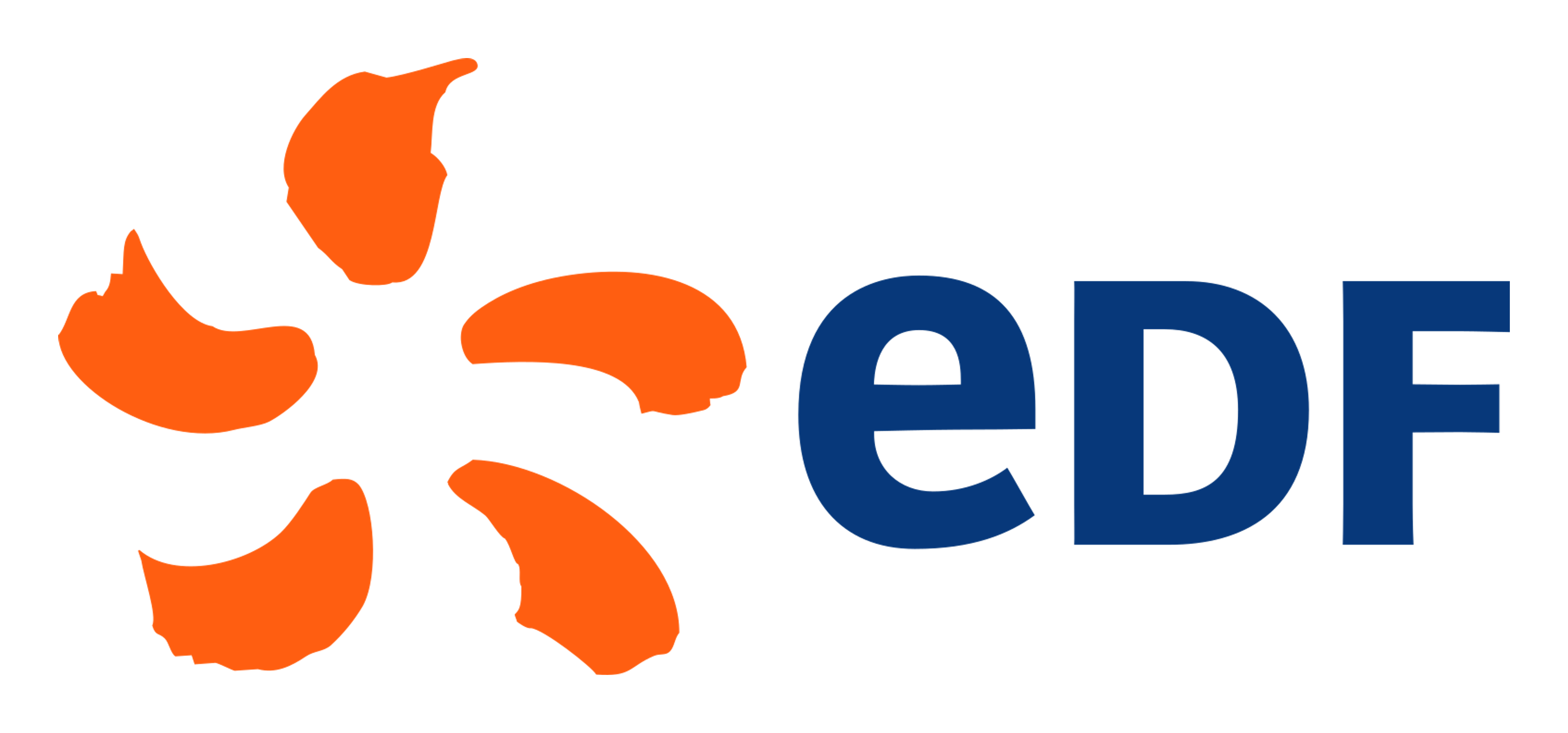 Edf logo on a transparent background