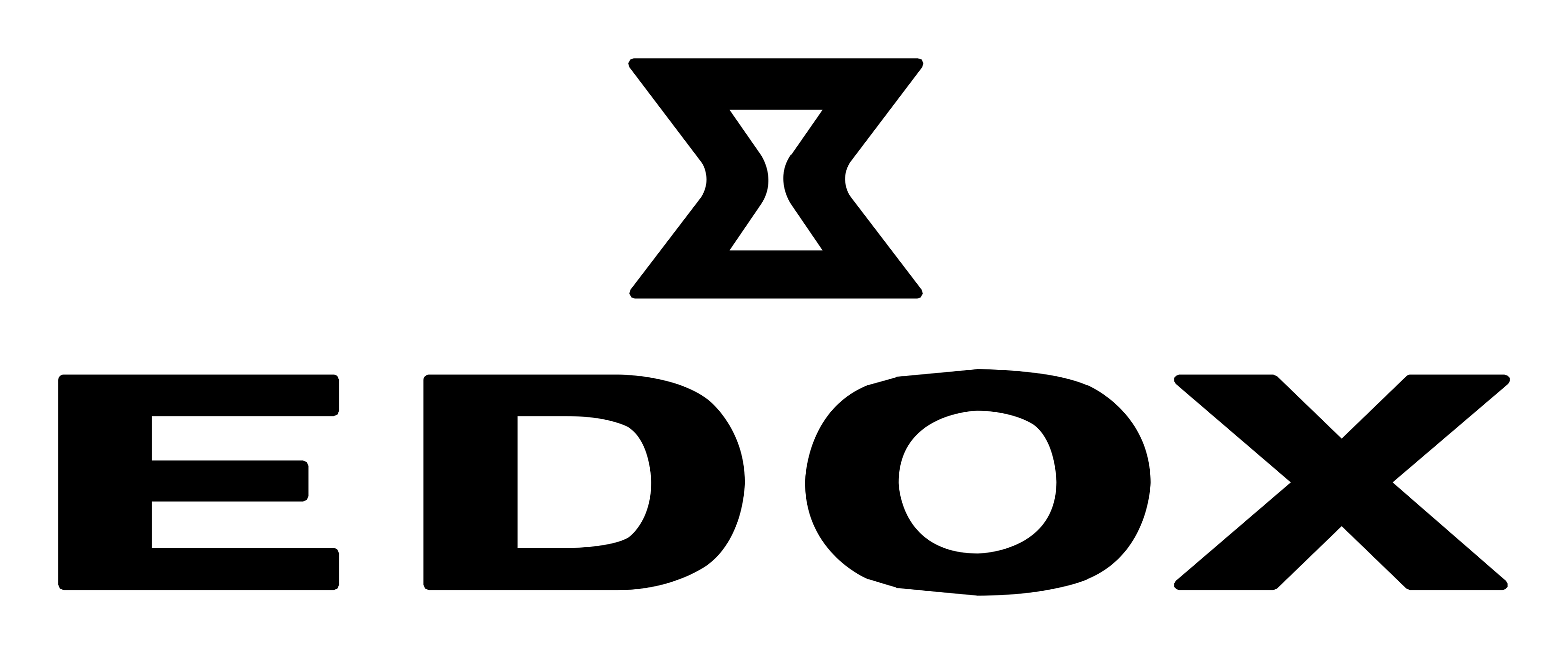 Edox logo on a transparent background