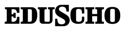 Eduscho logo, black wordmark version, on a transparent background