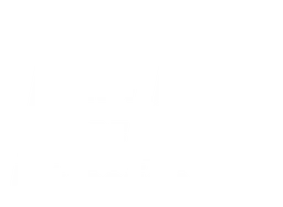 Ef logo, white version, on a transparent background