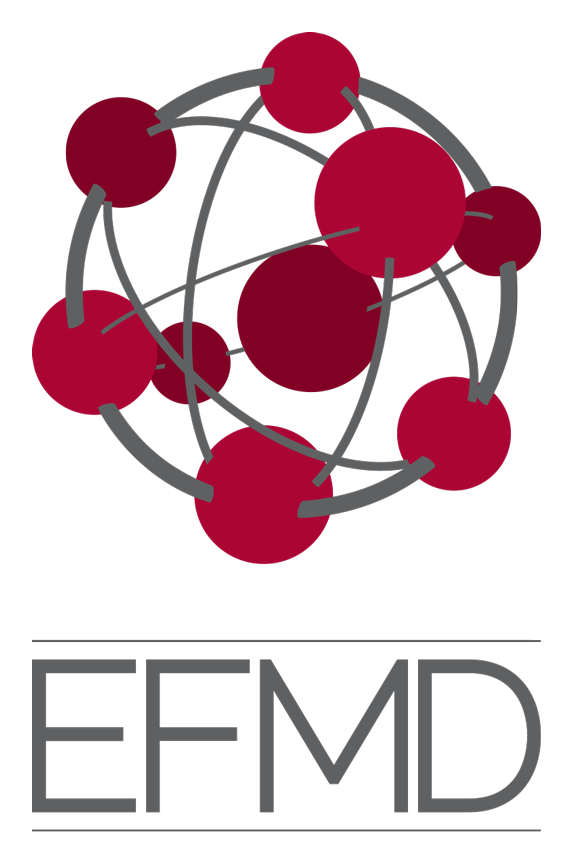 Efmd logo, horizontal version, on a transparent background