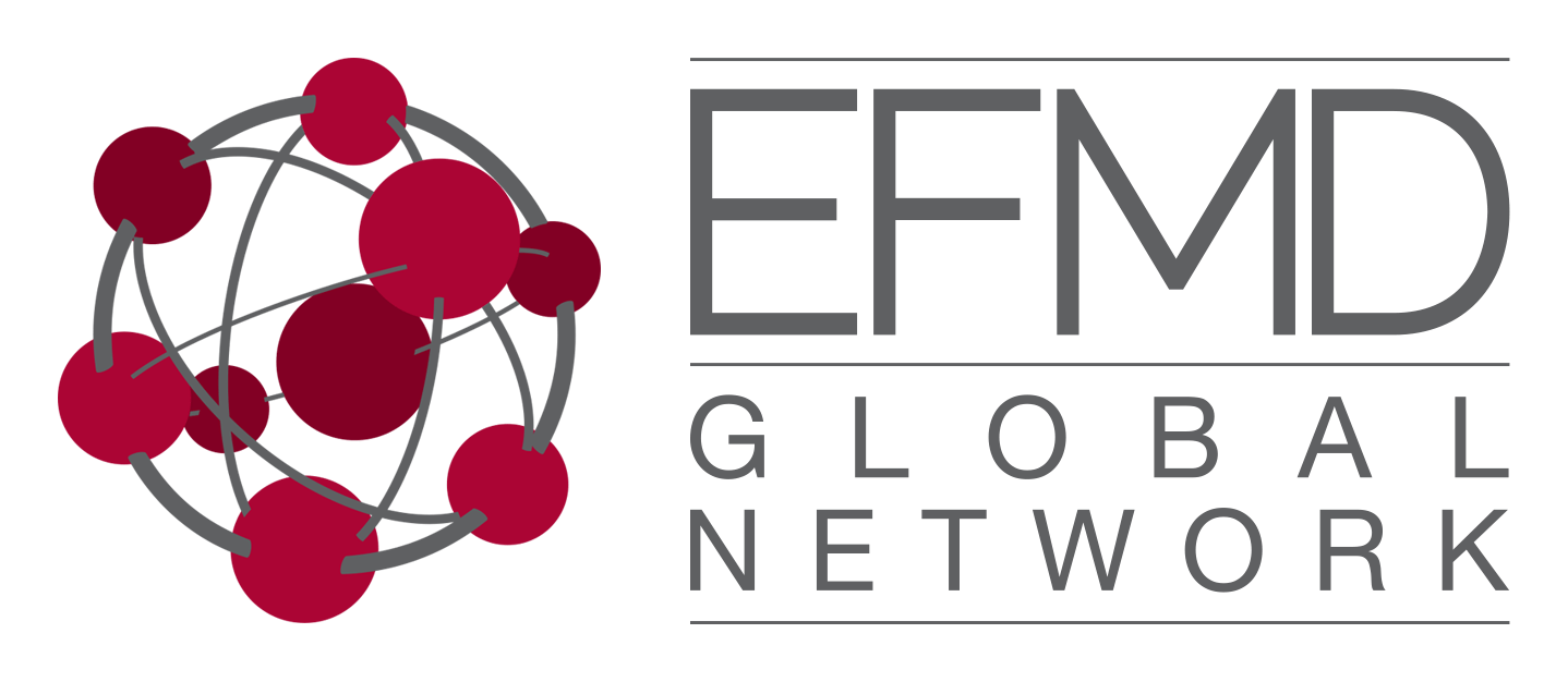 Efmd logo on a transparent background