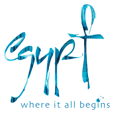 Egypt Tourism logo, icon version, on a transparent background