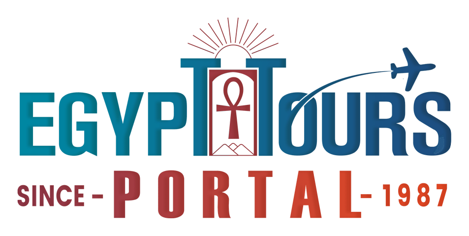 Egypt Tourism logo on a transparent background