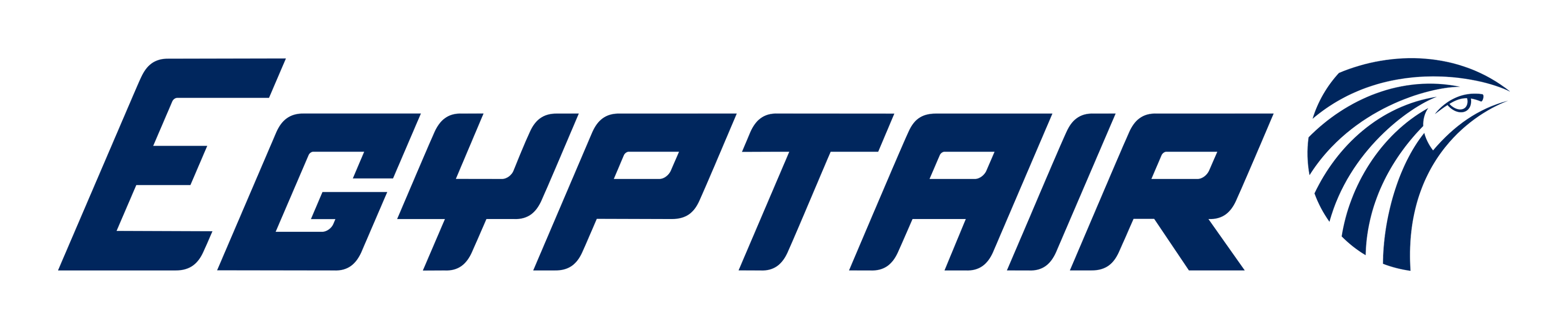 Egyptair Logo auf transparentem Hintergrund