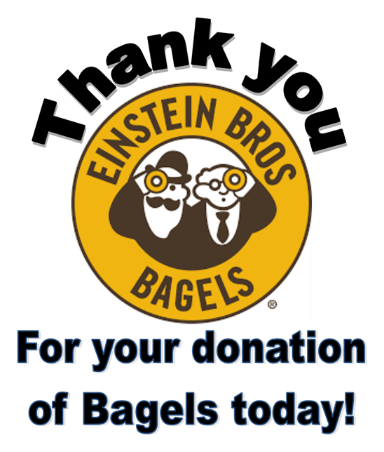 Einstein Bros Bagels logo on a transparent background