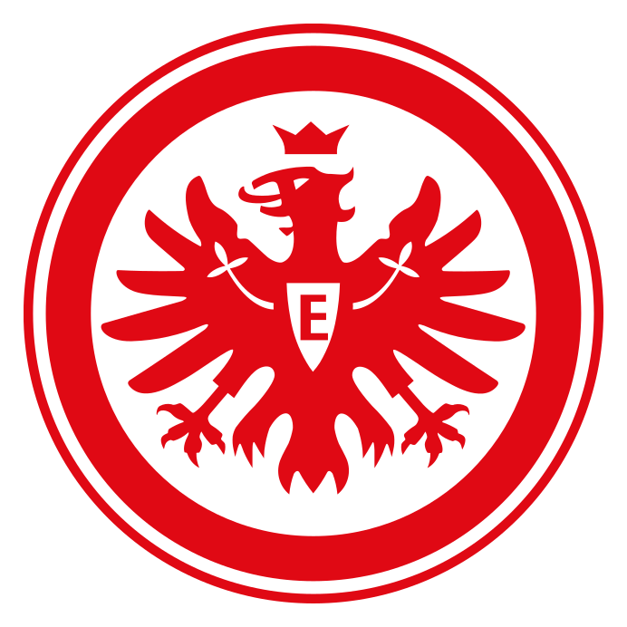 Logo de Eintracht Frankfurt sobre fondo transparente