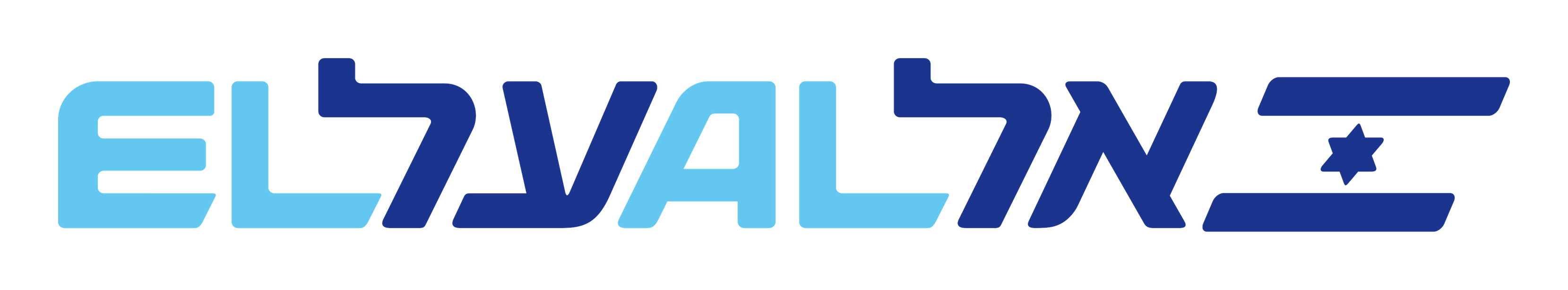 El Al logo on a transparent background