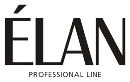 Elan logo, black version, on a transparent background