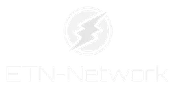 Electroneum logo, white version, on a transparent background