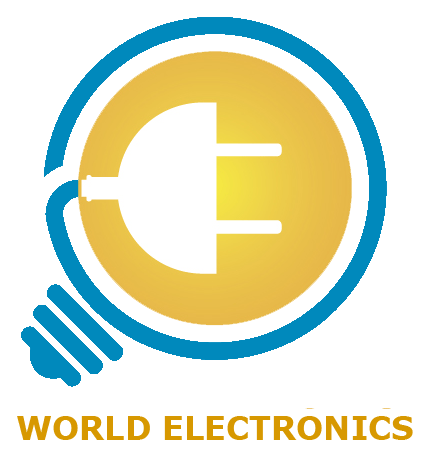 Electronics logo, icon version, on a transparent background