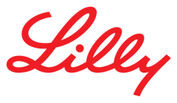 Eli Lilly and Company logo, horizontal version, on a transparent background