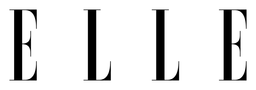 Logo de Elle, versión logotipo negro, sobre fondo transparente