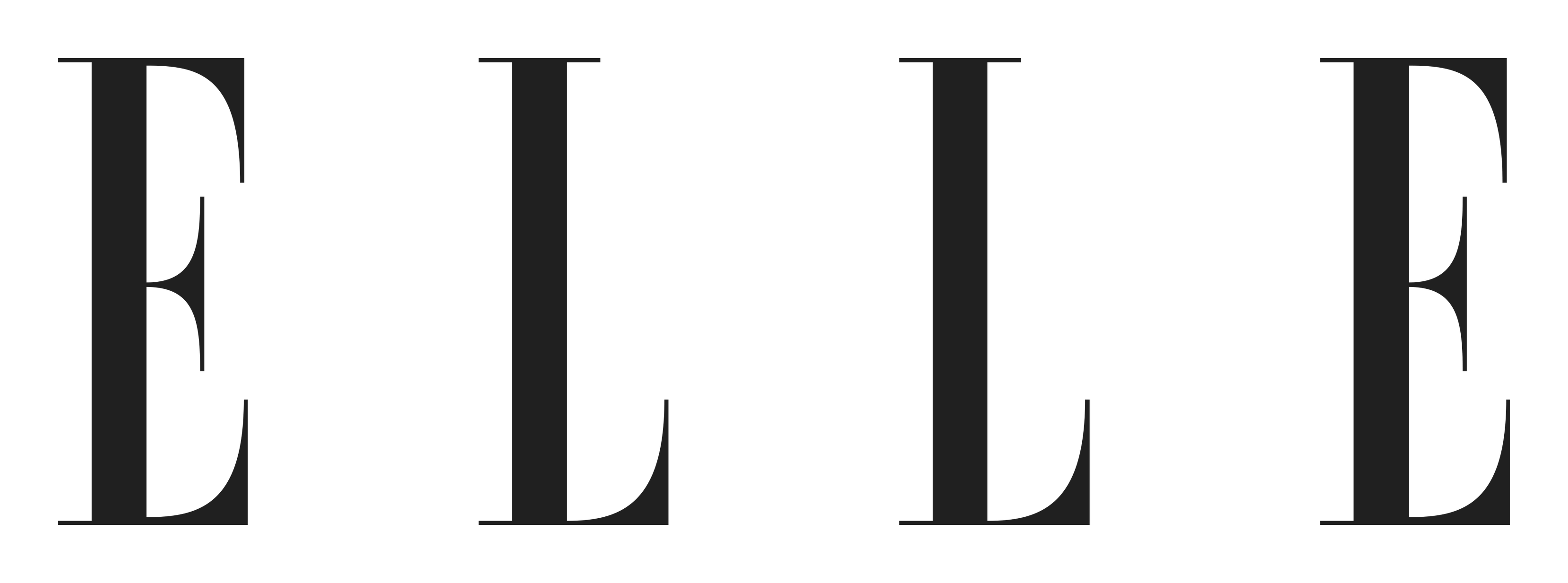 Logo de Elle sobre fondo transparente
