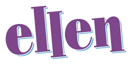 Ellen logo, horizontal version, on a transparent background