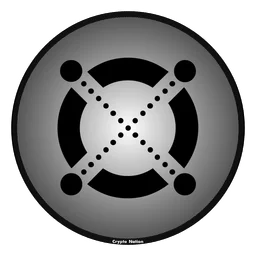 Elrond Egld logo, monochrome icon version, on a transparent background