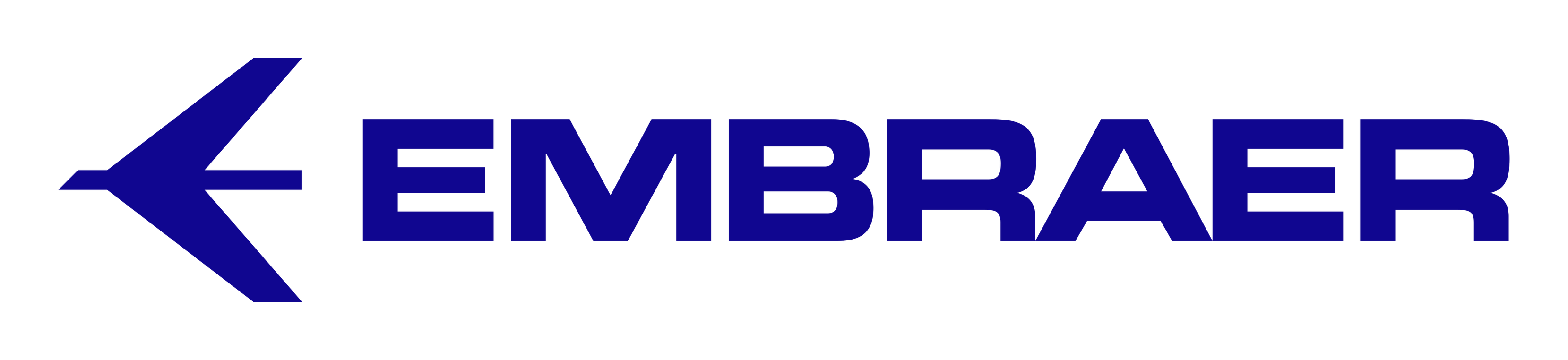 Embraer logo on a transparent background