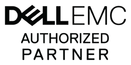 Logo da EMC, versão preto, em fundo transparente