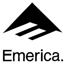 Emerica logo, black icon version, on a transparent background