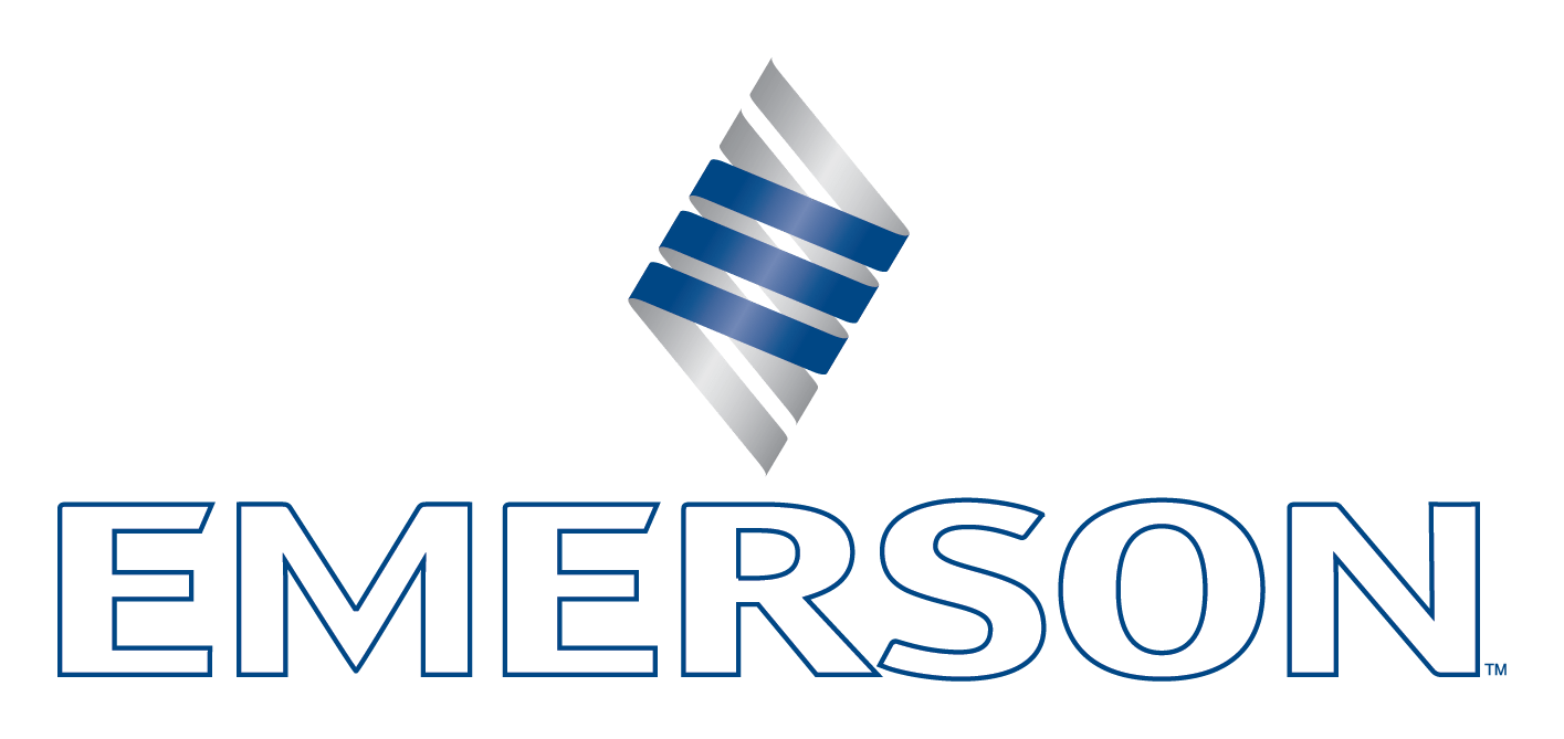 Emerson Process Management logo on a transparent background