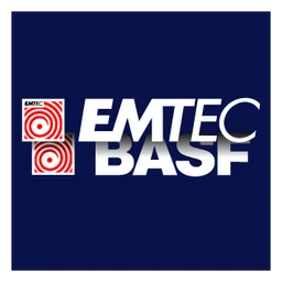 Emtec logo, icon version, on a transparent background