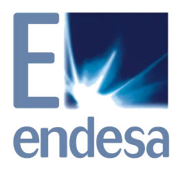 Endesa logo, icon version, on a transparent background