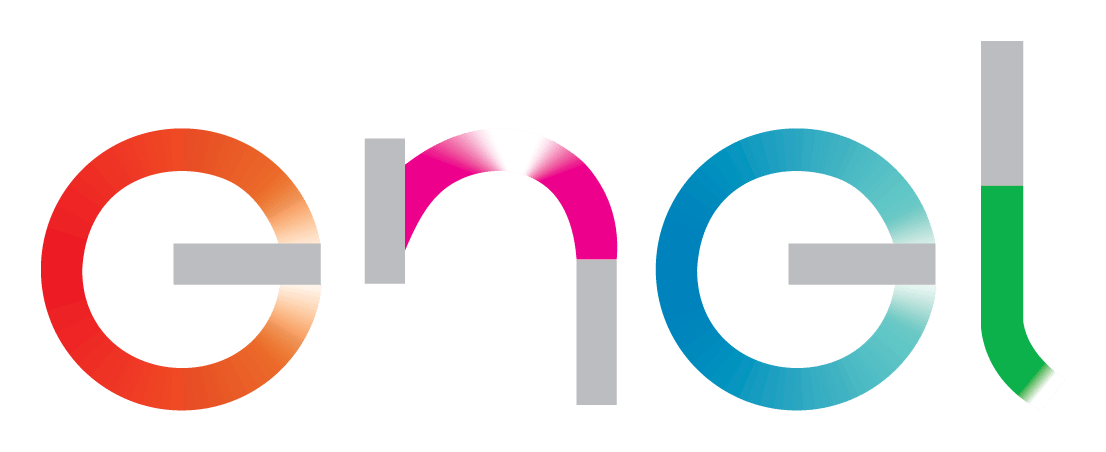 Enel logo on a transparent background