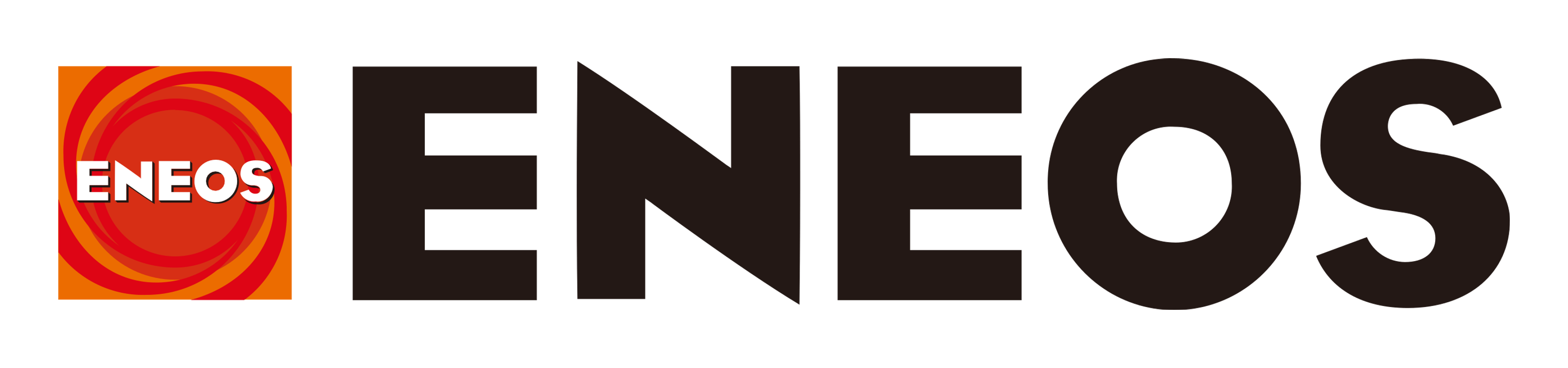 Eneos logo on a transparent background