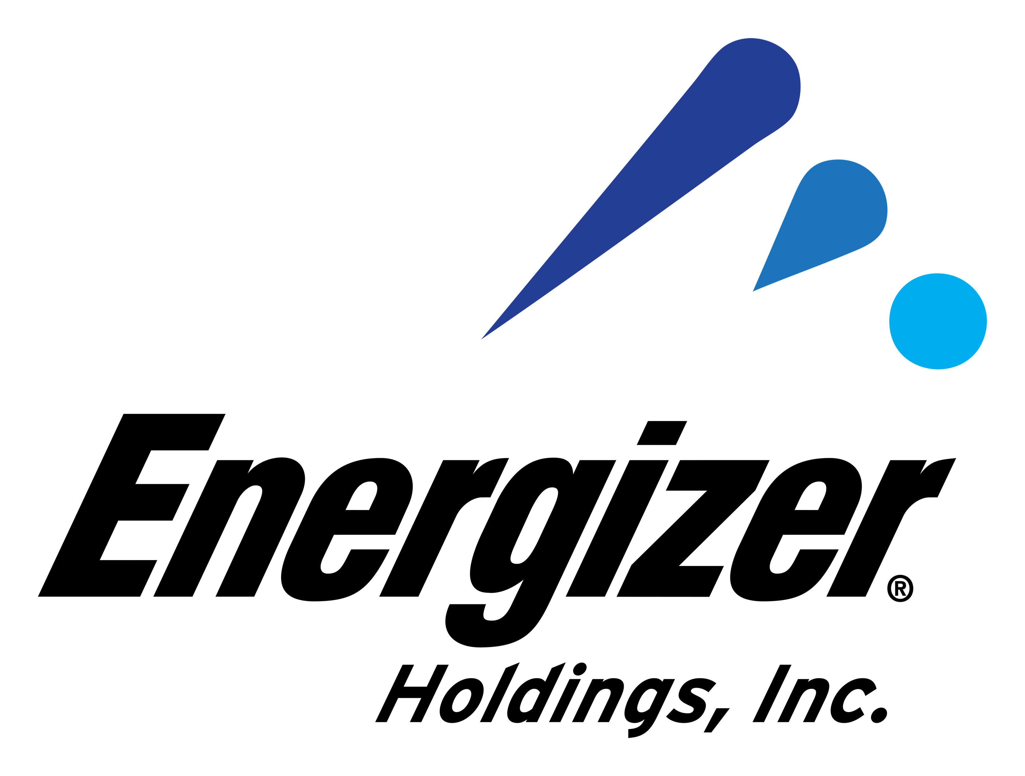 Energizer logo on a transparent background