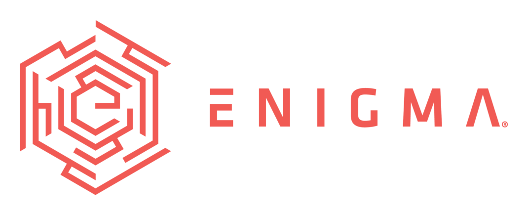 Enigma logo on a transparent background