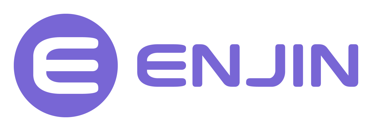 Enjin Coin logo on a transparent background