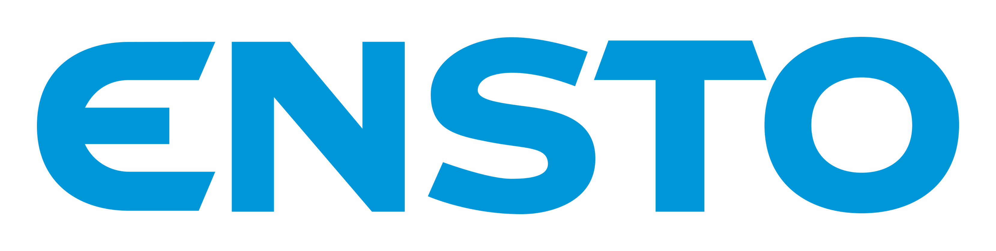 Ensto logo on a transparent background