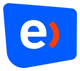 Entel logo, icon version, on a transparent background