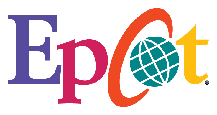 Epcot logo on a transparent background