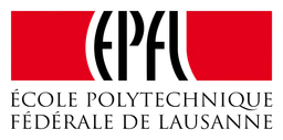 Epfl logo, horizontal version, on a transparent background