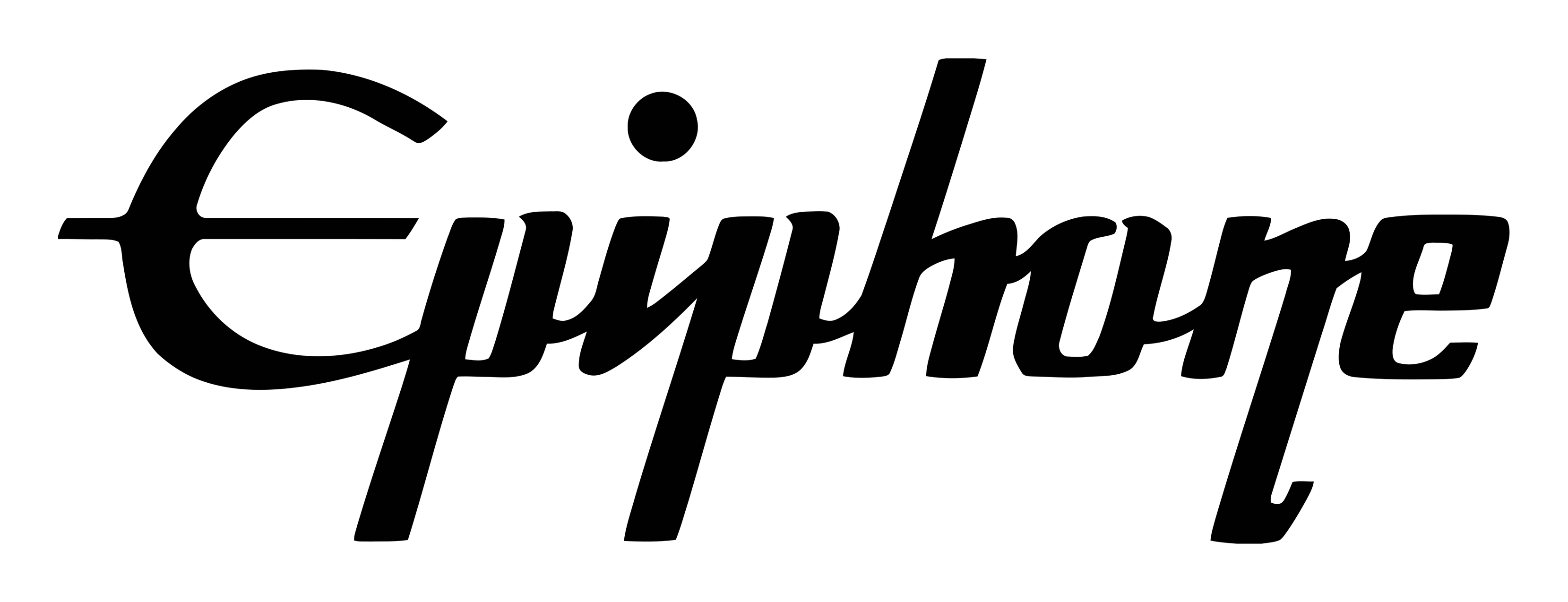 Epiphone logo on a transparent background