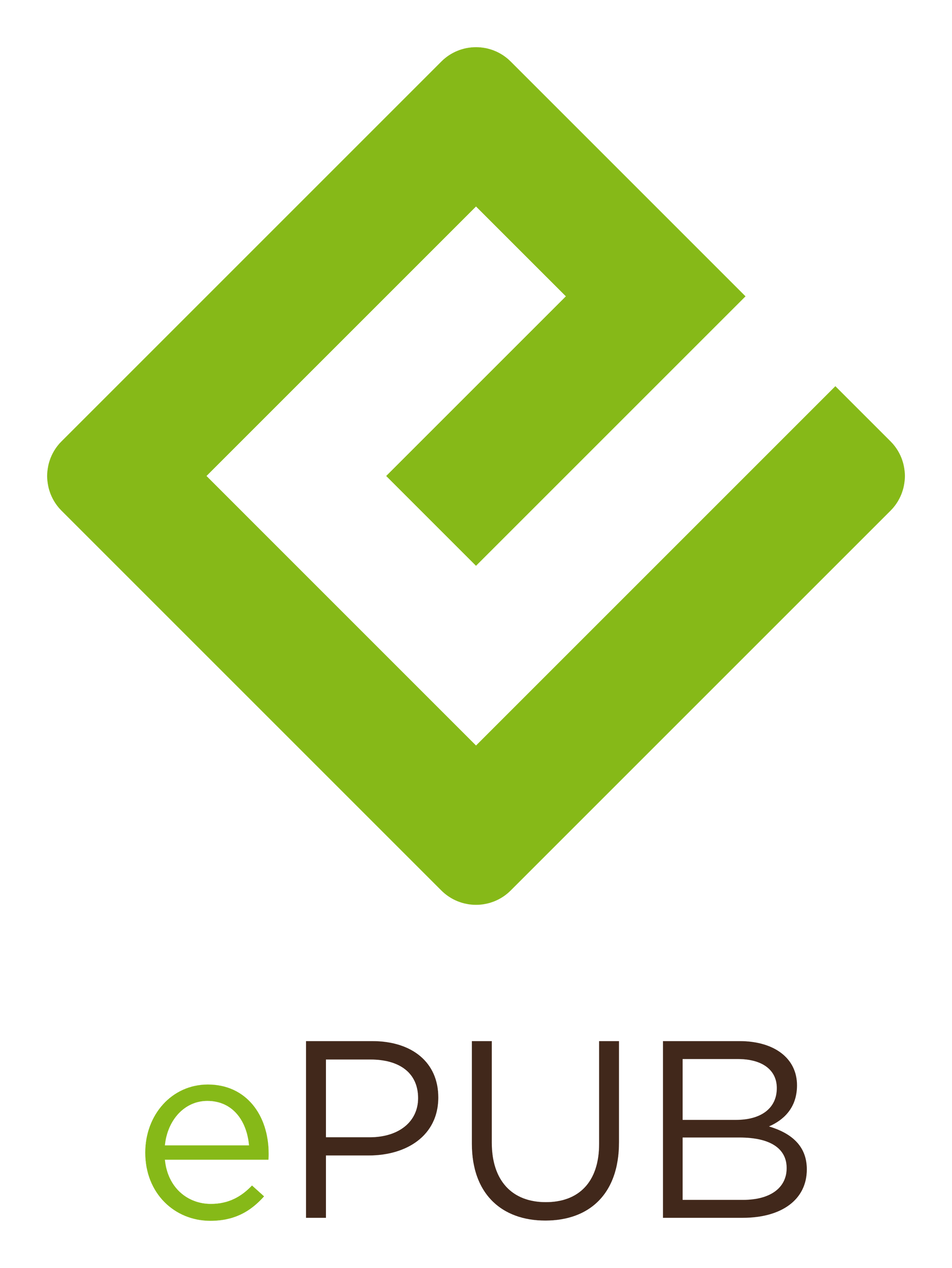 Epub logo on a transparent background