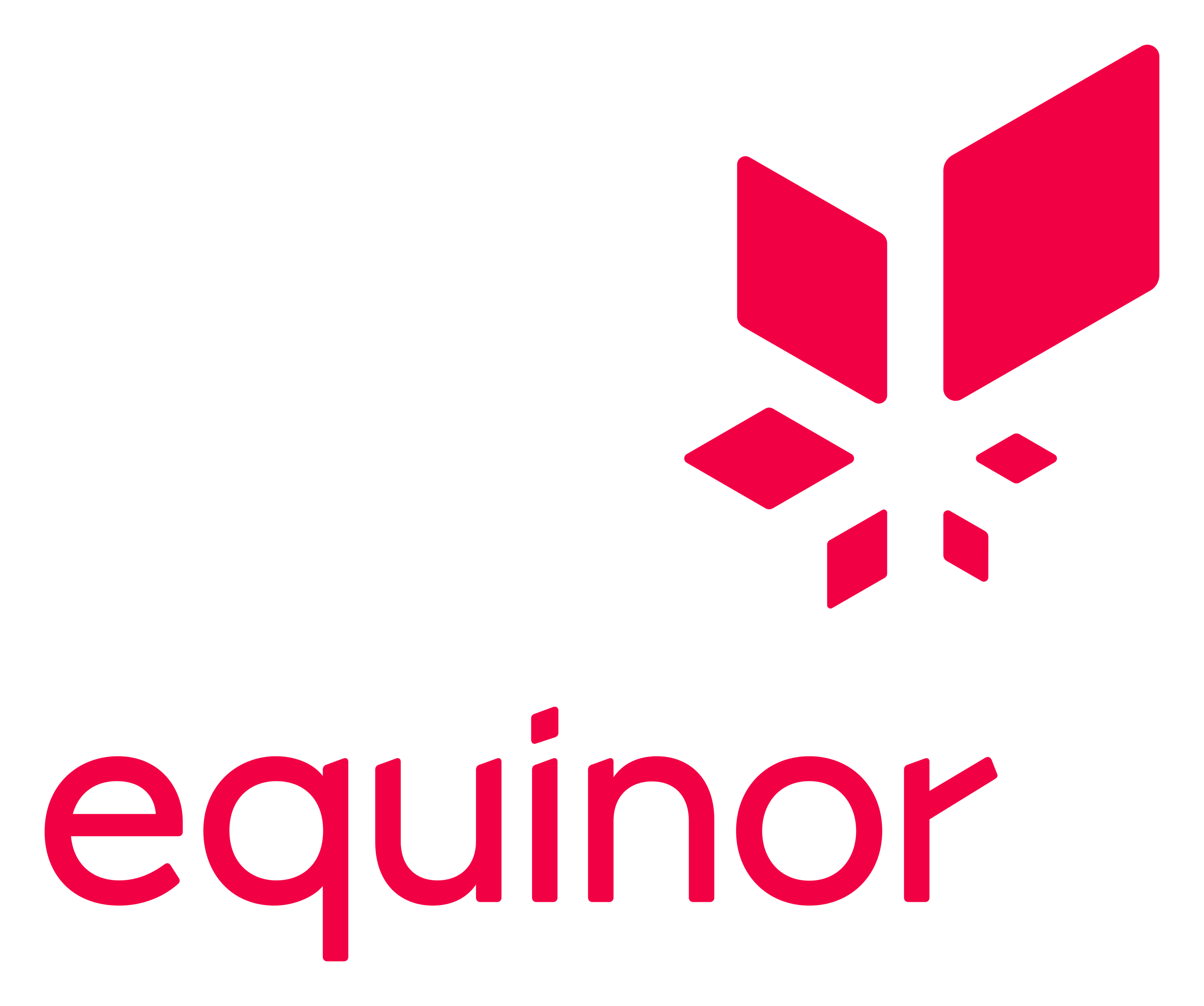 Equinor logo on a transparent background