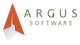 Ergus logo, horizontal version, on a transparent background