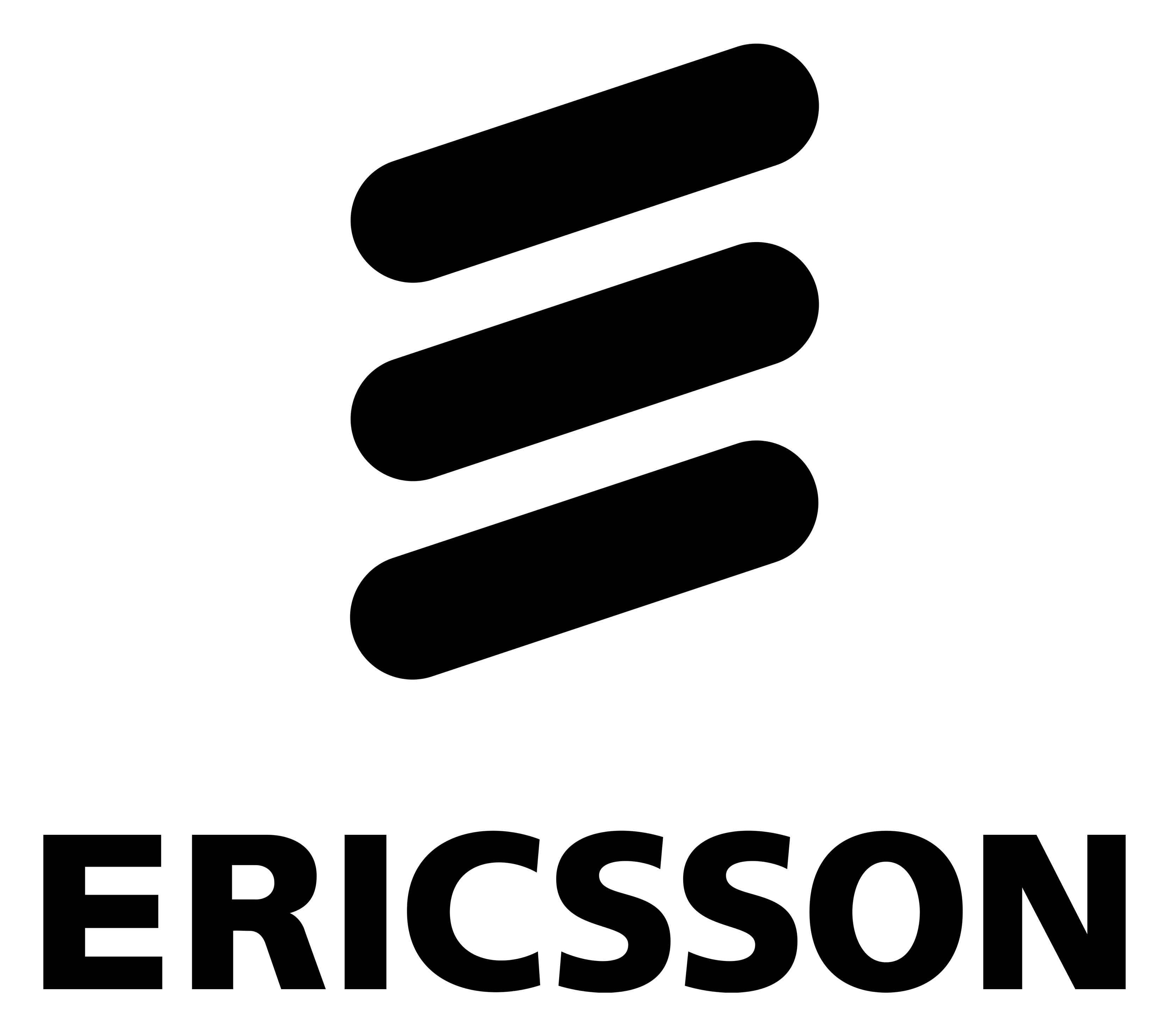 Ericsson logo on a transparent background