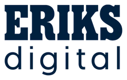 Eriks logo, horizontal version, on a transparent background
