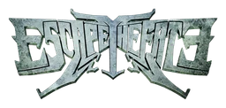 Logo da Escape the Fate, versão monocromático, em fundo transparente