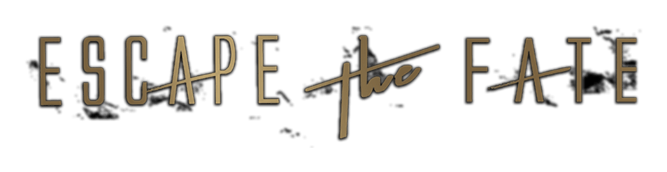 Logo da Escape the Fate em fundo transparente