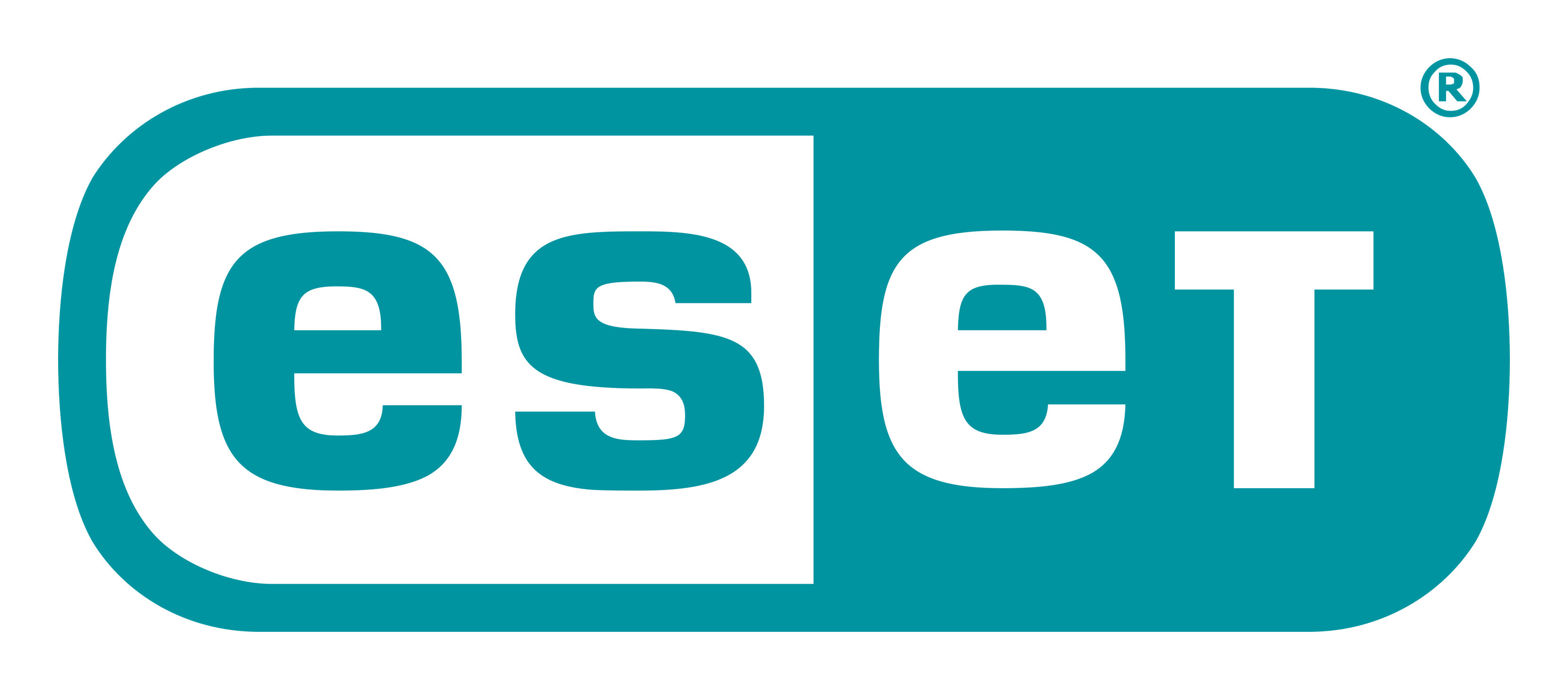 Eset logo on a transparent background