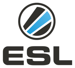 Esl logo, black icon version, on a transparent background
