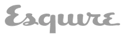 Esquire logo, monochrome wordmark version, on a transparent background